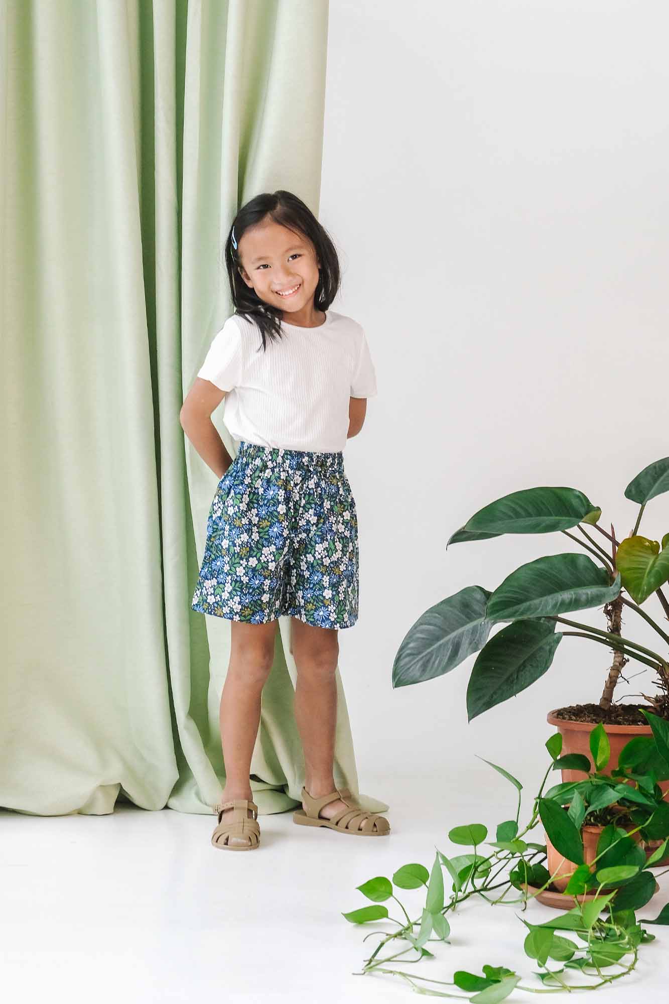 Midnight Garden Kai Shorts