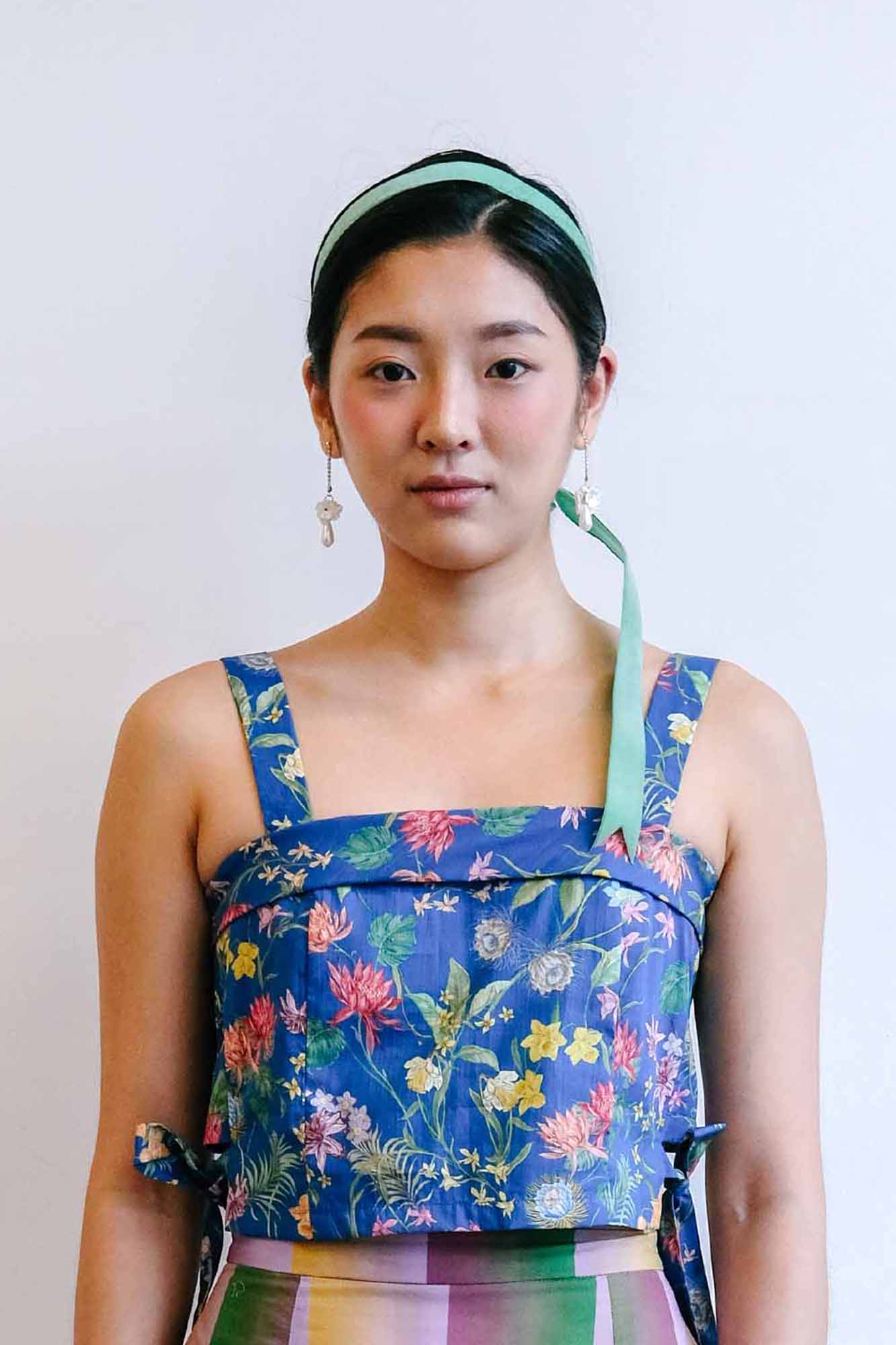 Moonlit Garden Cropped Top