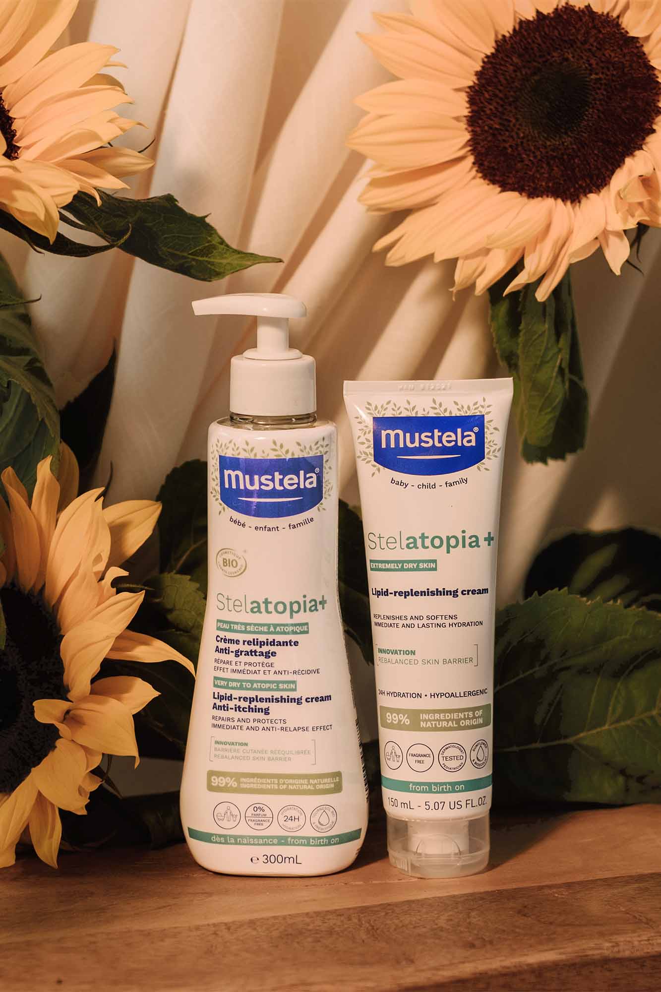 Mustela Stelatopia+ Lipid-replenishing Cream - 300ml