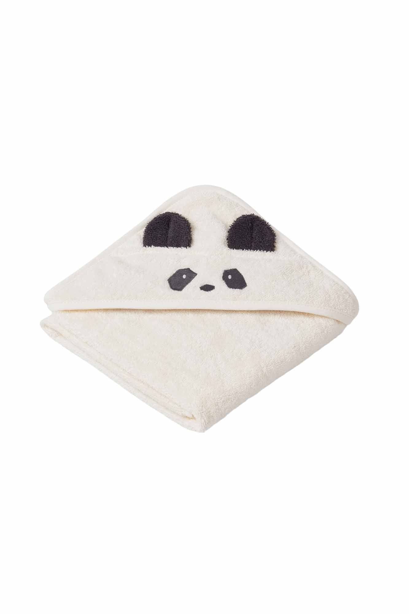 Liewood Panda Creme De La Creme Albert Hooded Towel