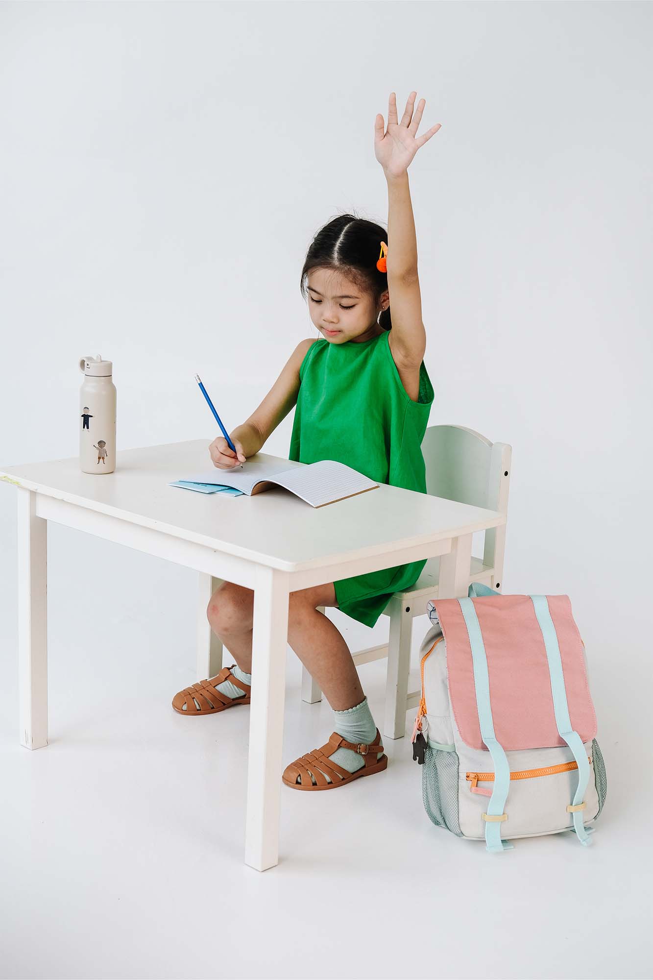 Personalisable 365 Backpack Pink Colour Block