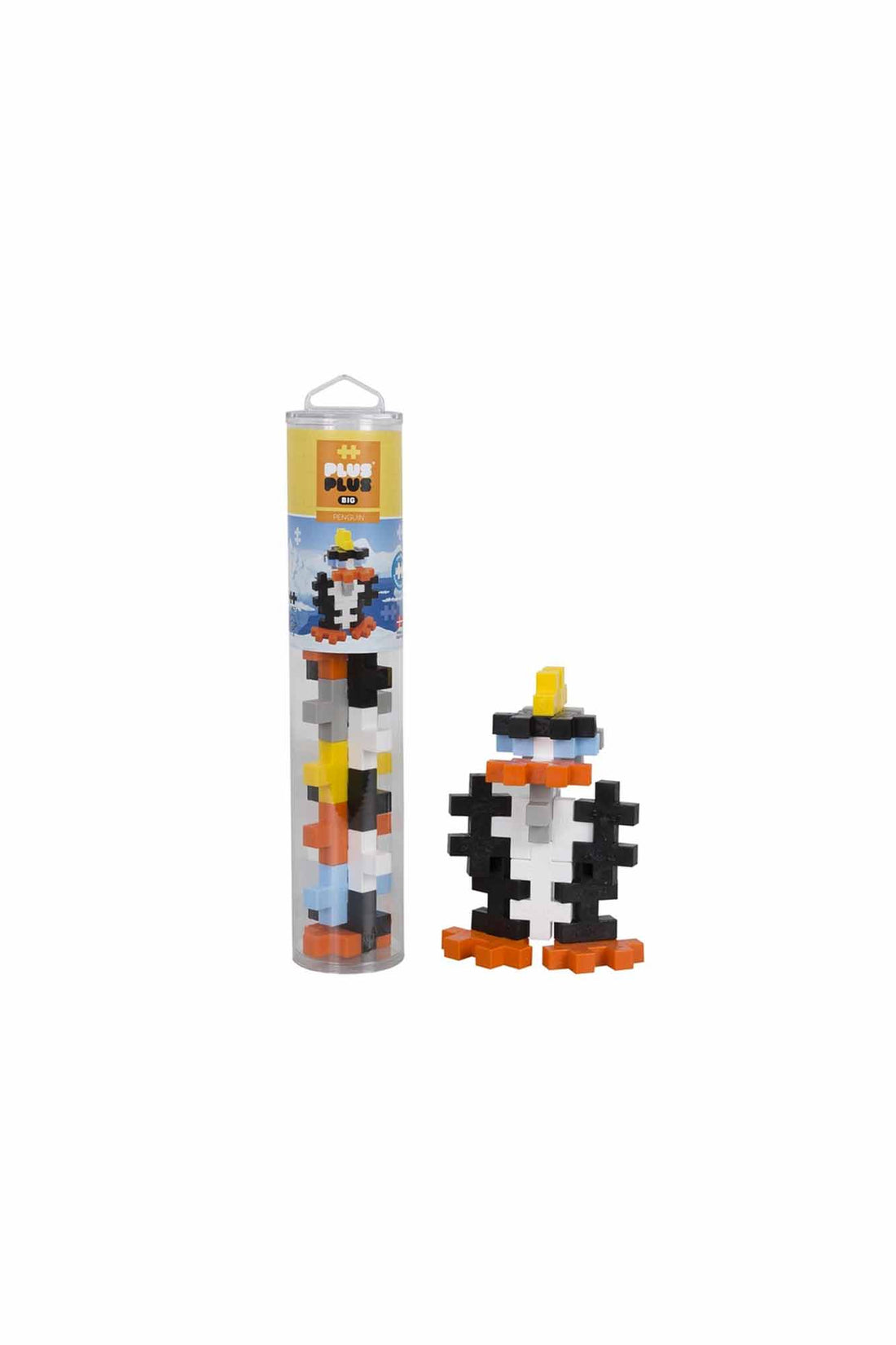 PLUS-PLUS Big Penguin - 15 pieces Tube