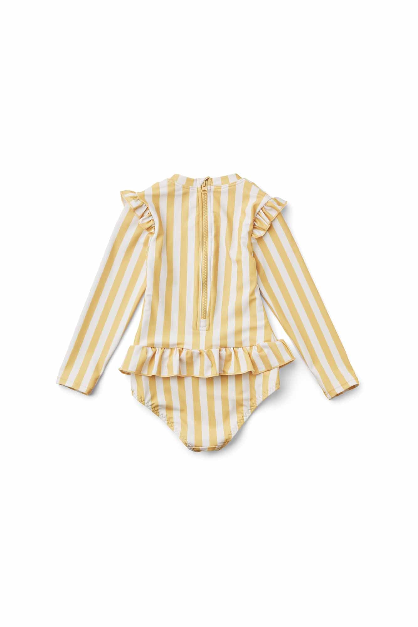 Liewood Stripe Jojoba/Creme de la Creme Sille Swim Jumpsuit