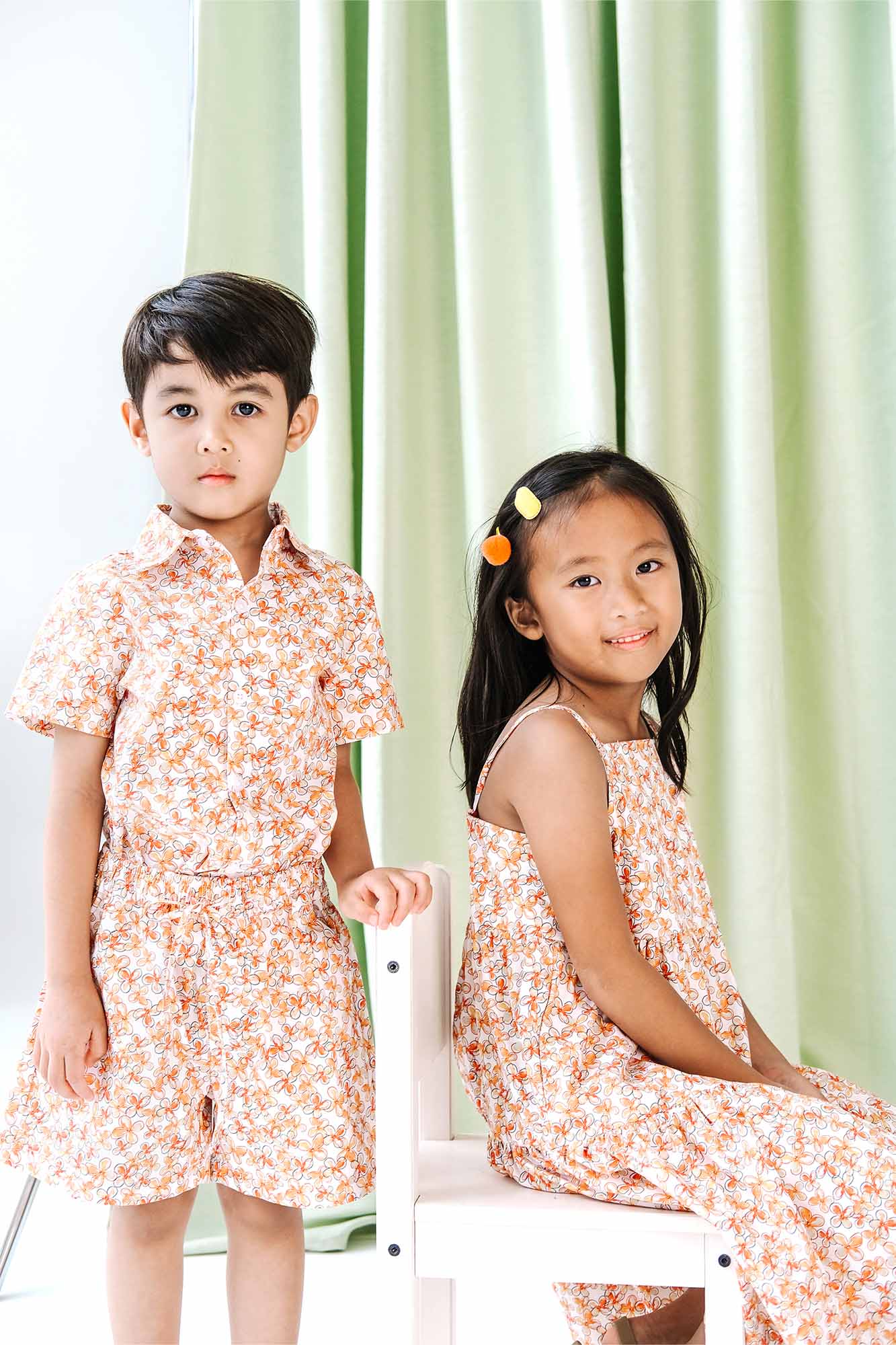 Sunset Blooms Freya Dress