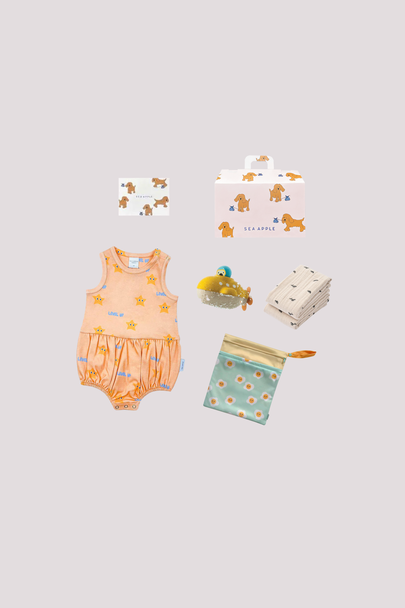 Personalisable Sunshine Explorer Baby Girl Gift Set