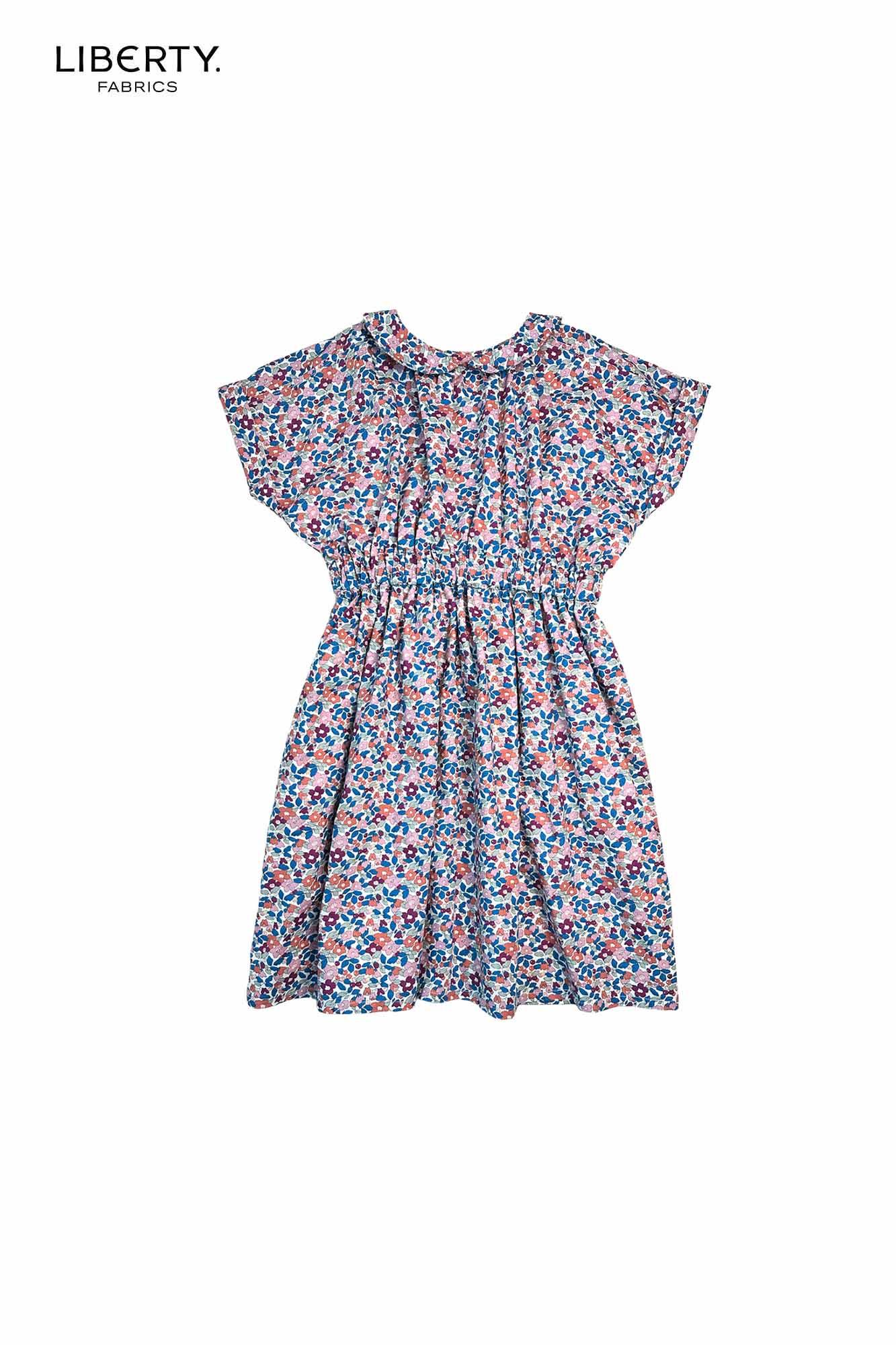 Teaberry Liberty Peter Pan Dress