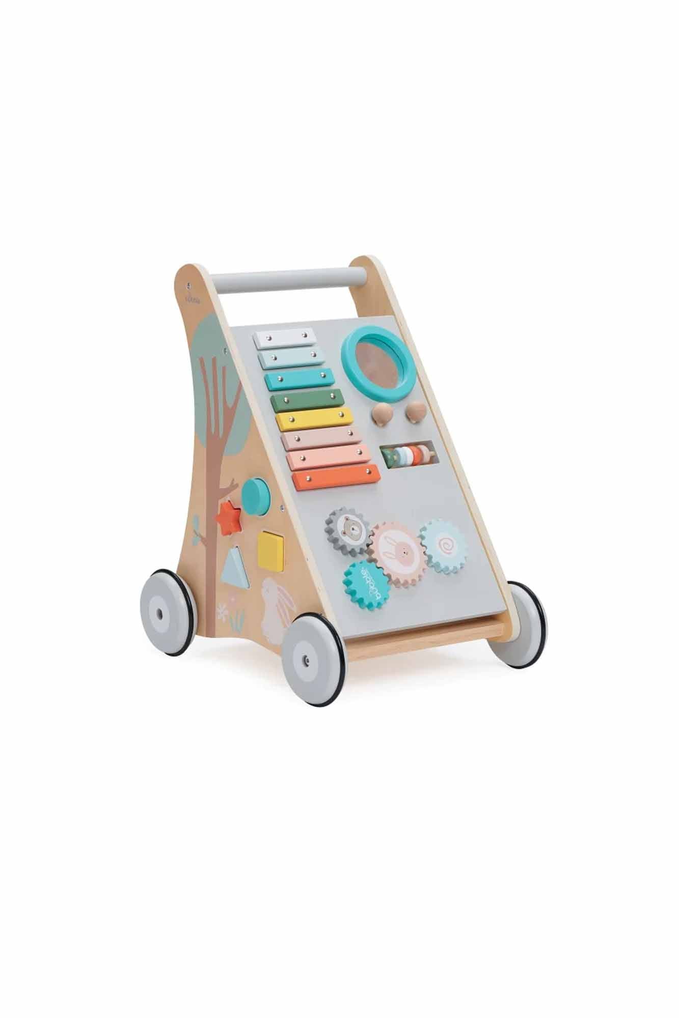 Bubble Wooden Activity Play Walker