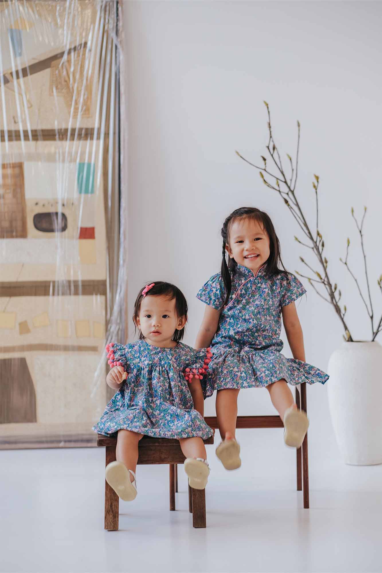 Amethyst Blooms Emilia Cheongsam