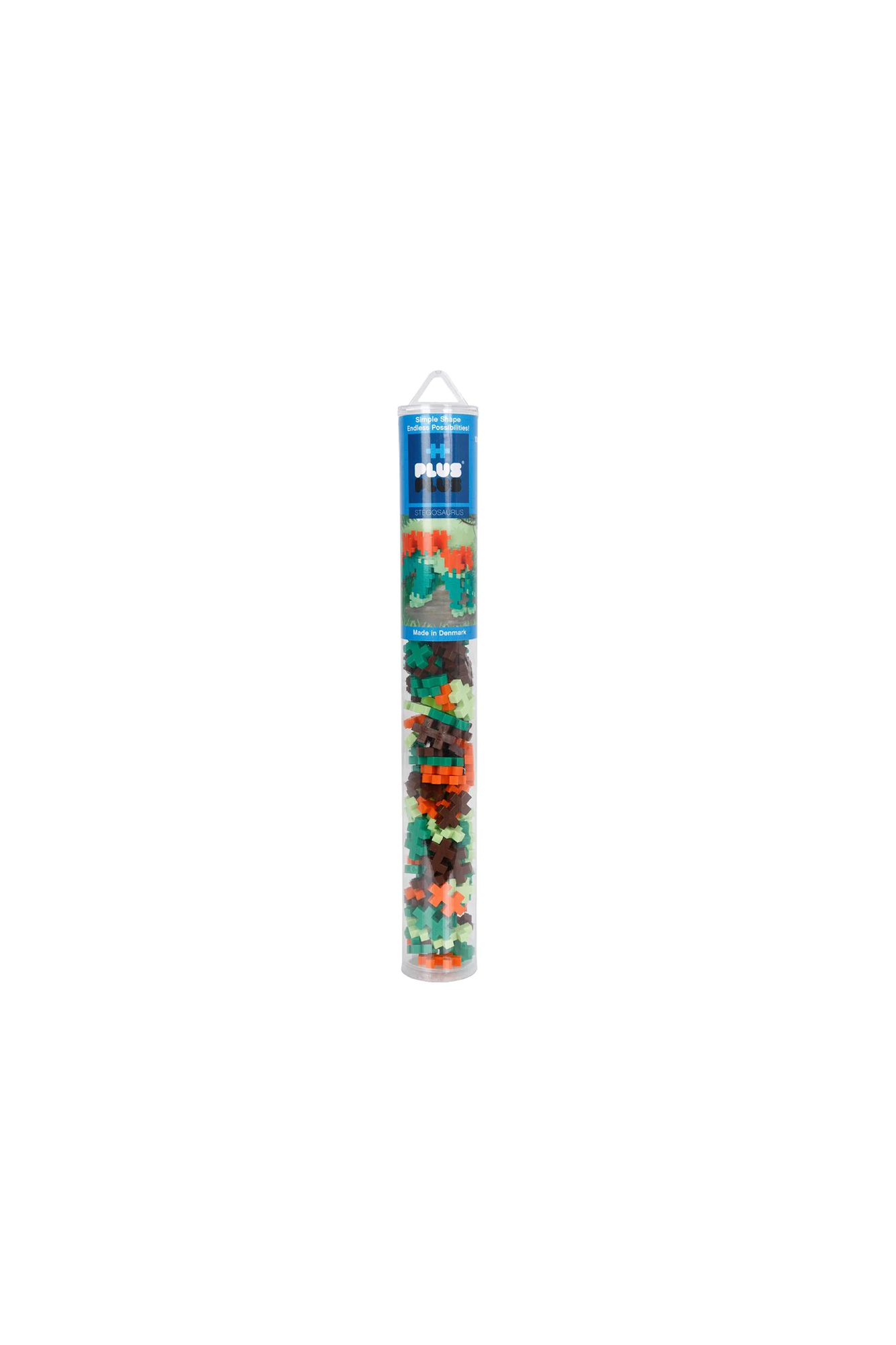 PLUS-PLUS Stegosaurus - 100 pieces Tube