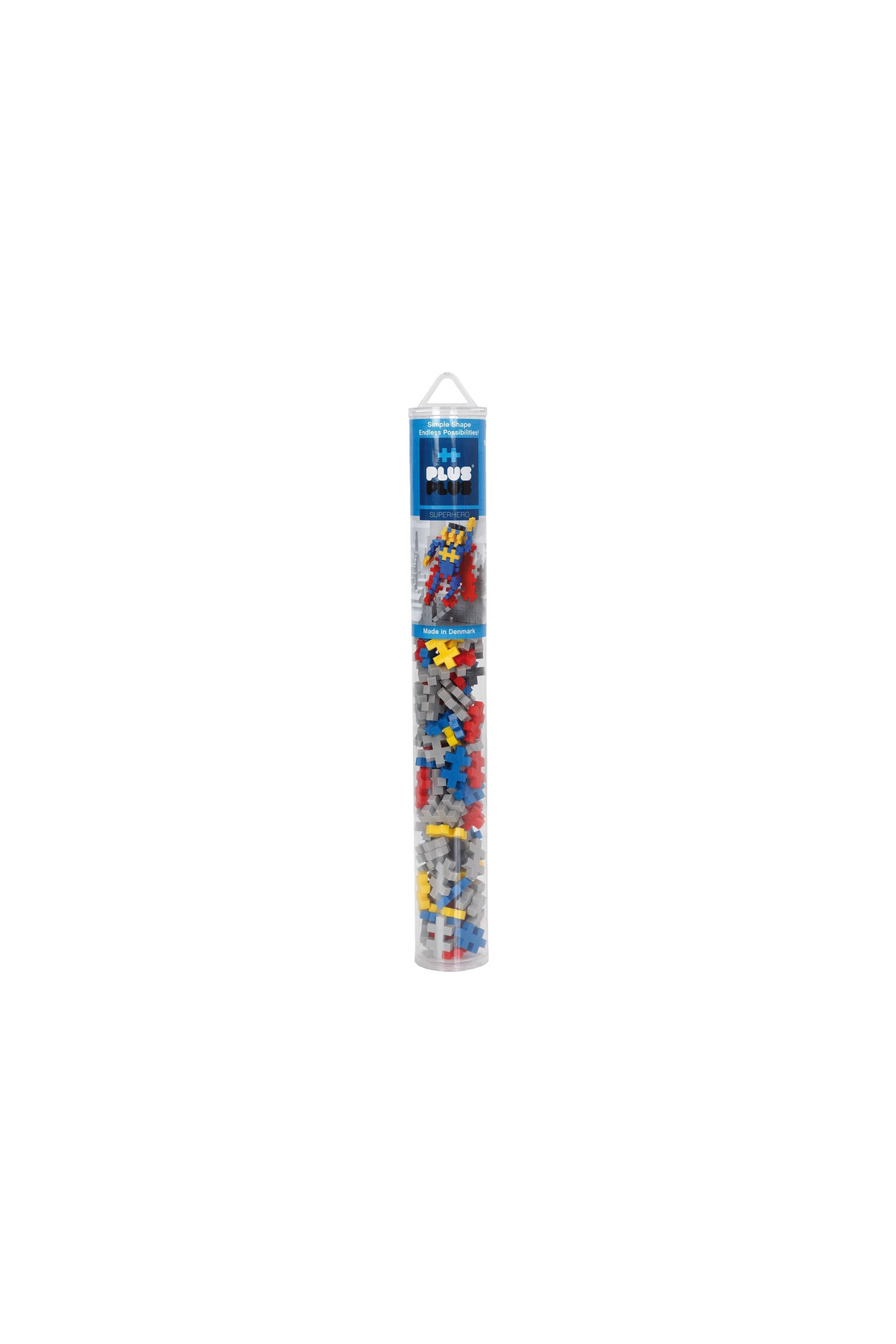 PLUS-PLUS Superhero - 100 pieces Tube