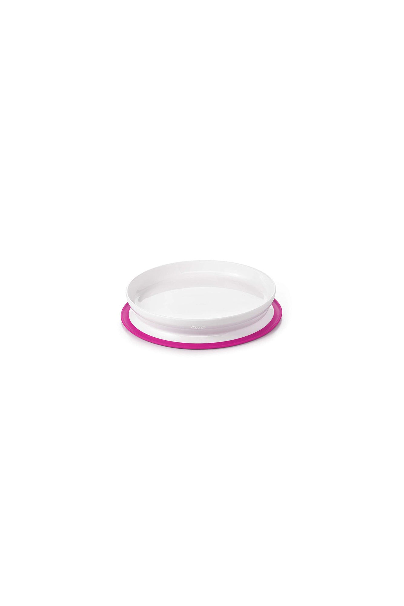 OXO - Tot Stick & Stay Divided Plate, Pink