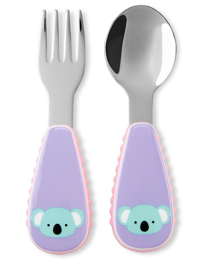 Skip Hop Zootensils Fork & Spoon - Sea Apple