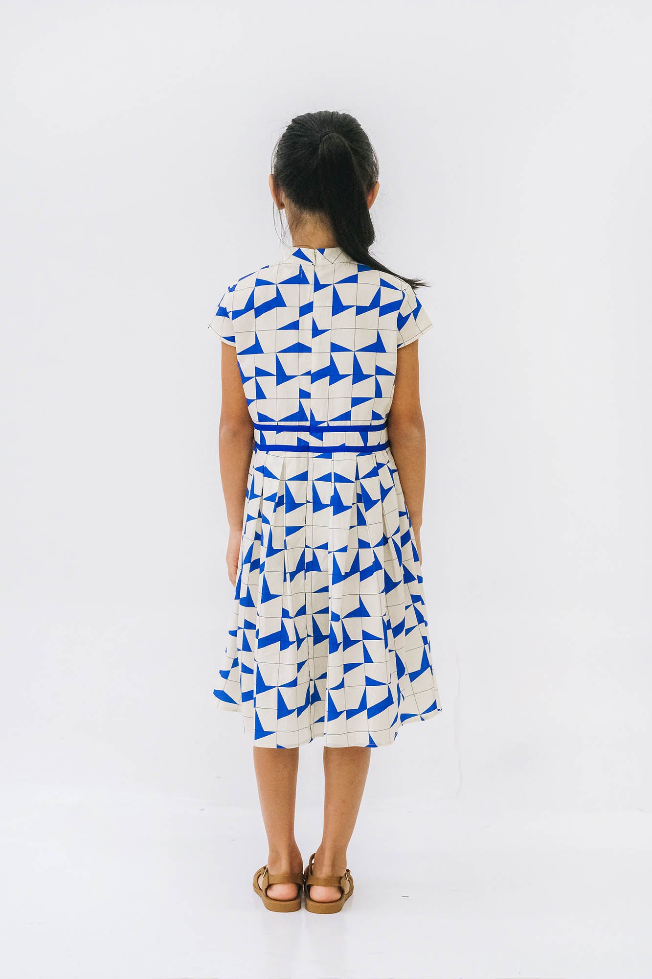 Modern Abstract Bell Skirt Cheongsam
