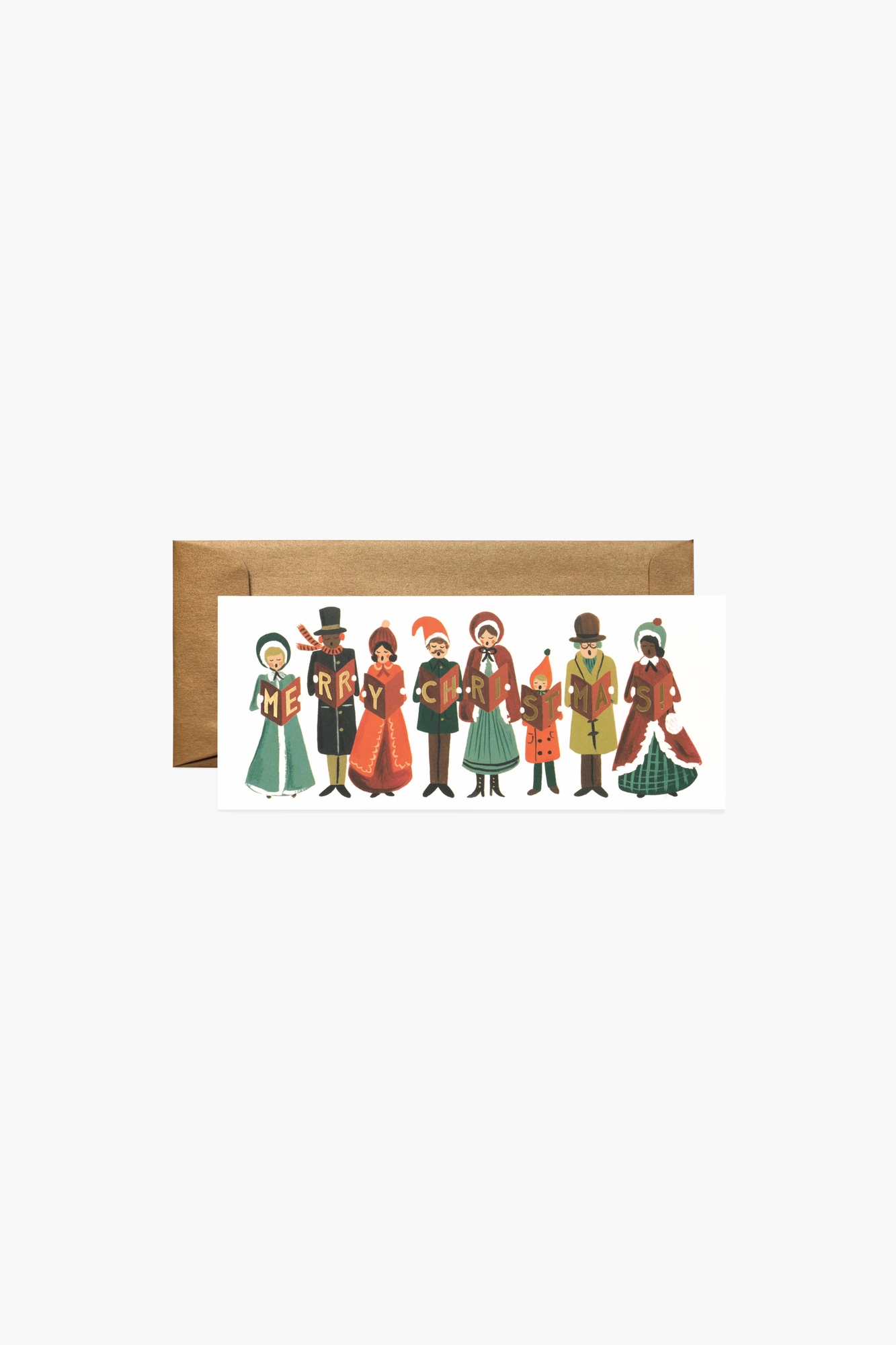 Carolers Christmas No.10 Card
