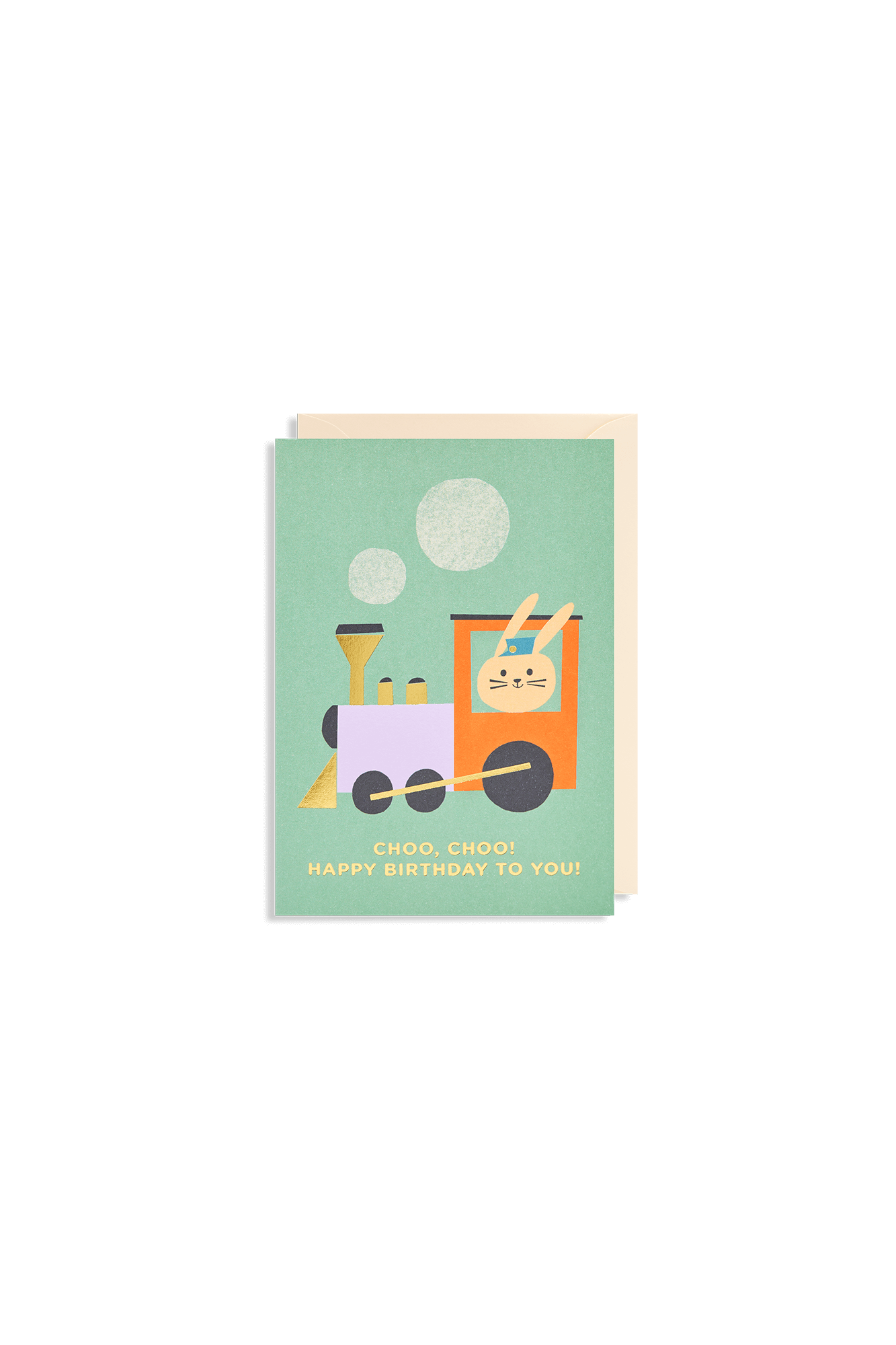 Choo, Choo! Happy Birthday To You Greeting Card - Sea Apple