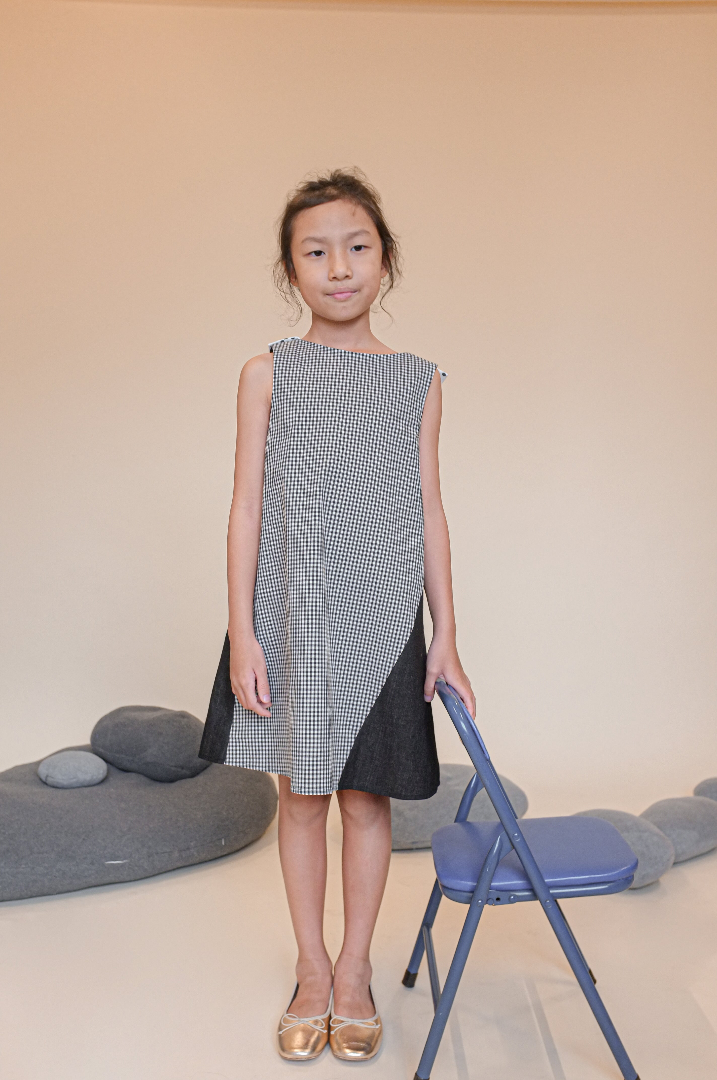 Night Sky Aerial Dress - Sea Apple