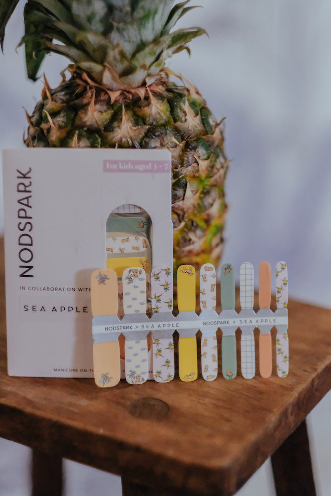 Nodspark x Sea Apple Nail Wraps Kids - Sea Apple