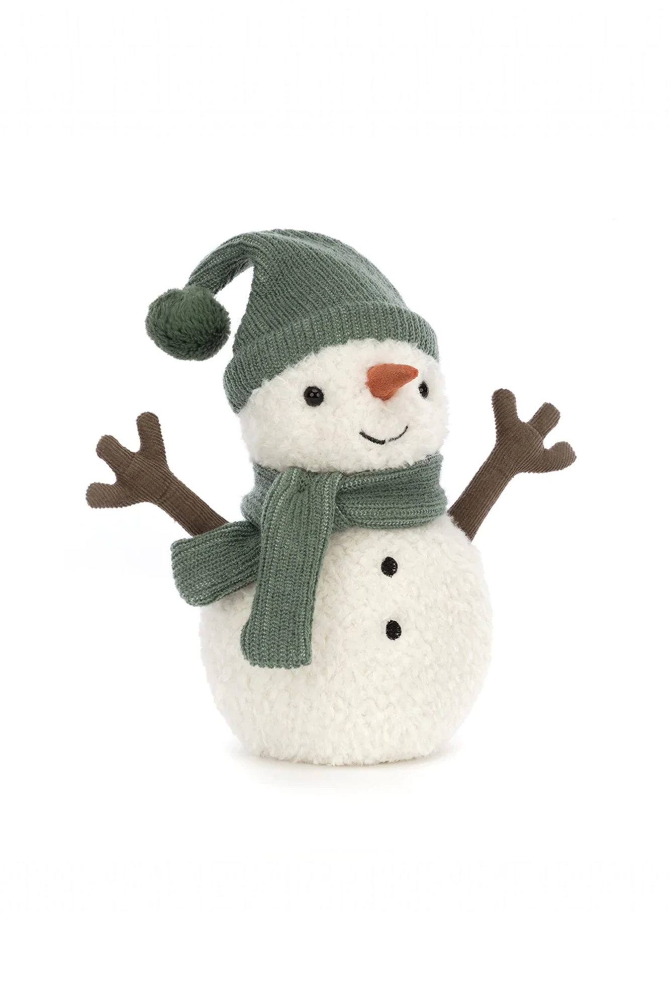 Jellycat Maddy Snowman Little Green