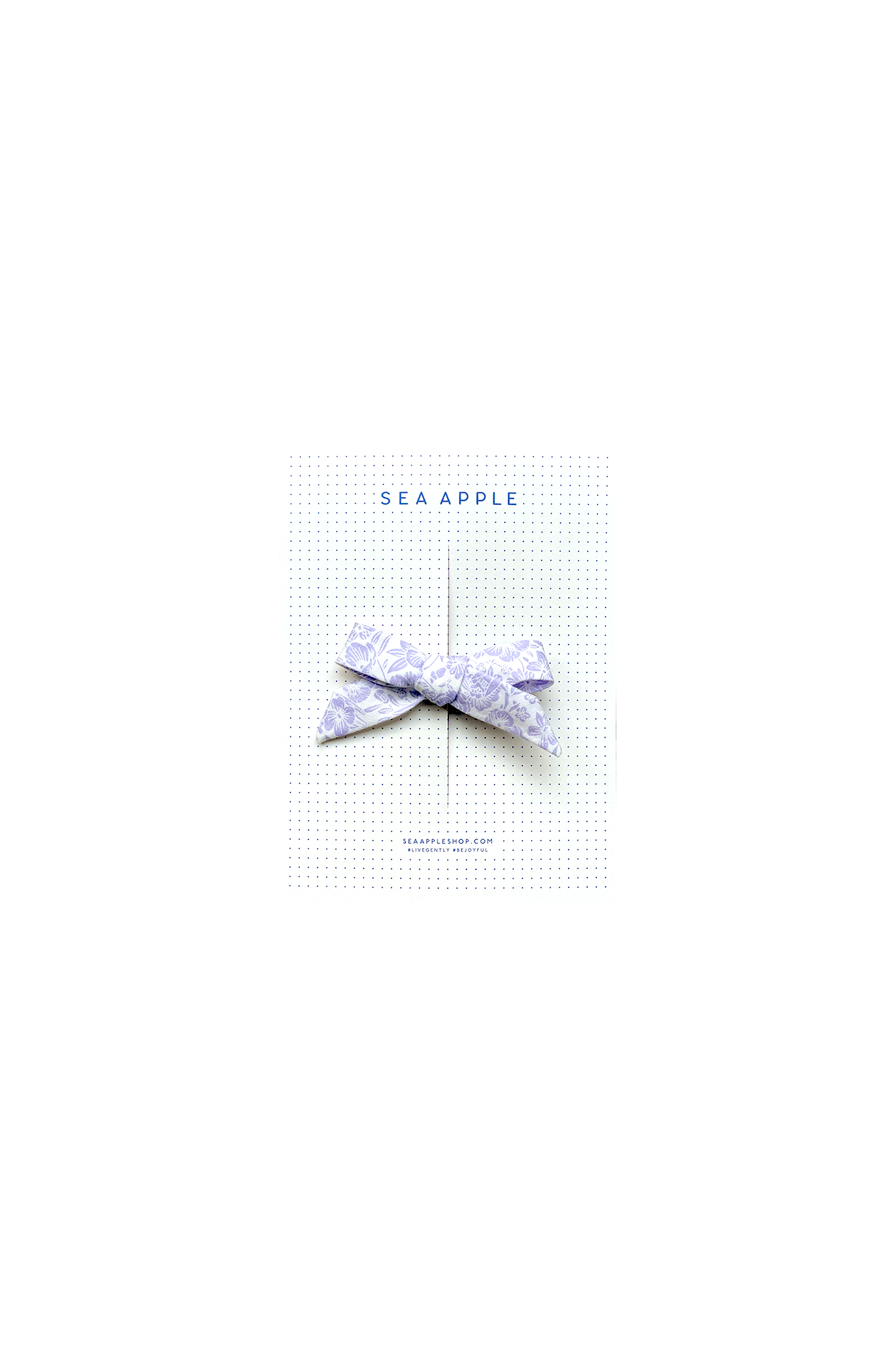 Lavender Blooms Hairbow - Sea Apple