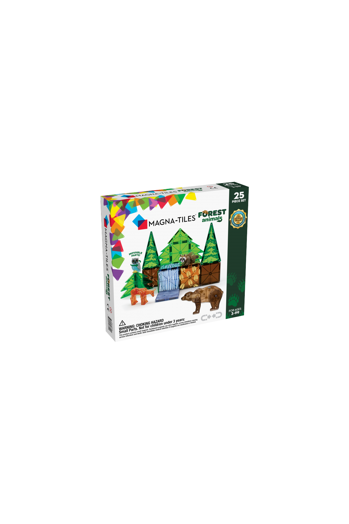 MAGNA-TILES Forest Animals 25 pieces Set