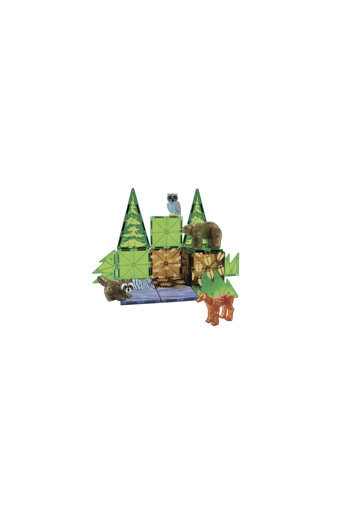 MAGNA-TILES Forest Animals 25 pieces Set