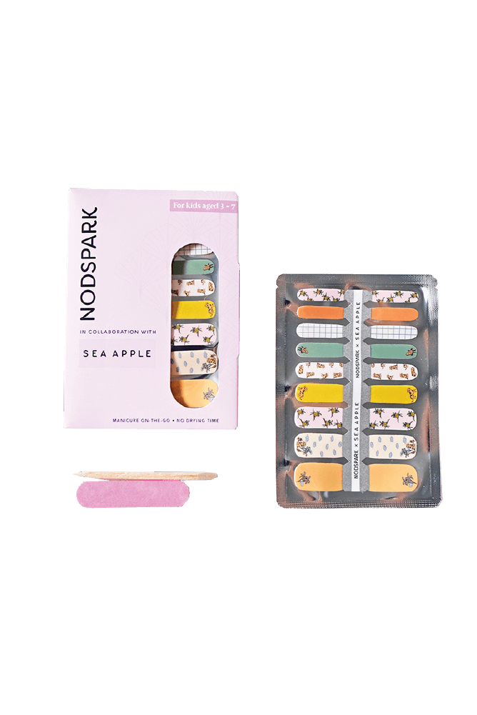 Nodspark x Sea Apple Nail Wraps Kids - Sea Apple