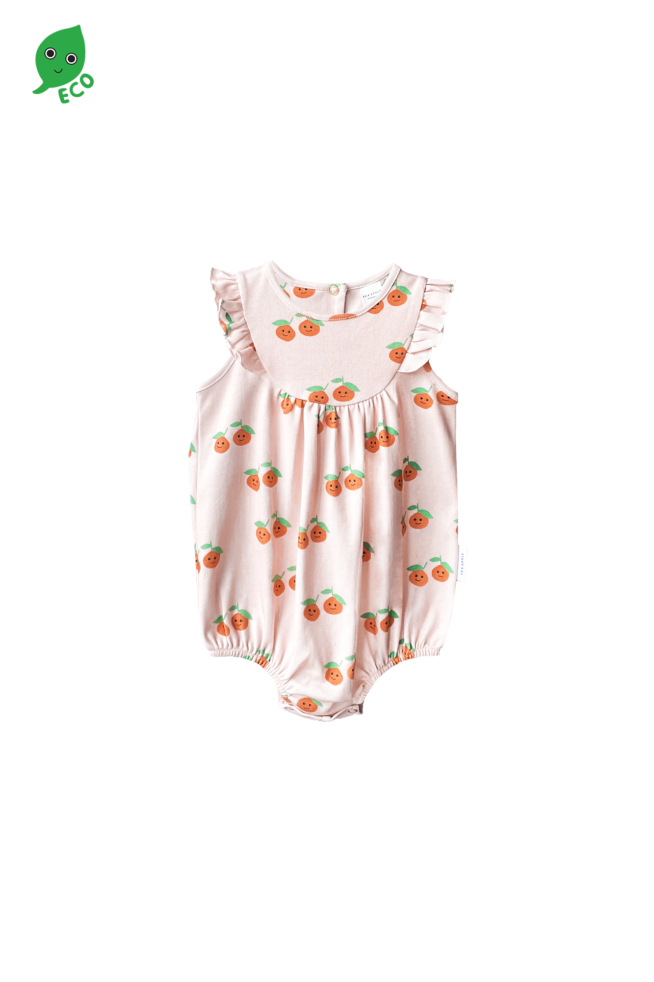 Oranges Ruffled Playsuit