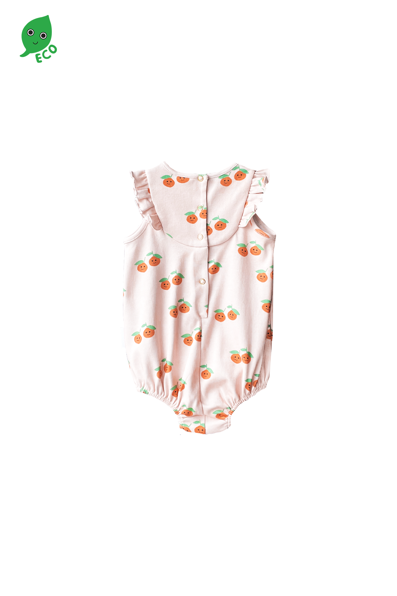 Oranges Ruffled Playsuit