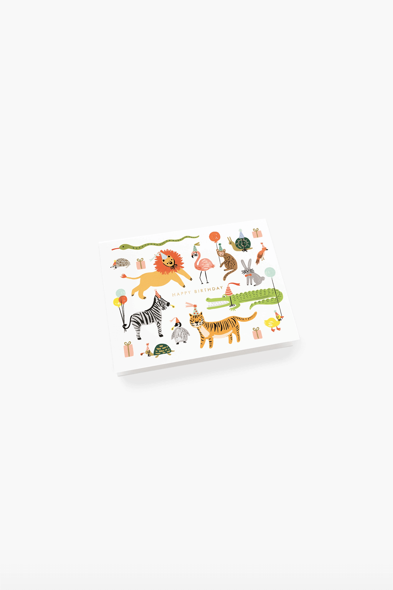 PARTY ANIMALS BIRTHDAY CARD - Sea Apple