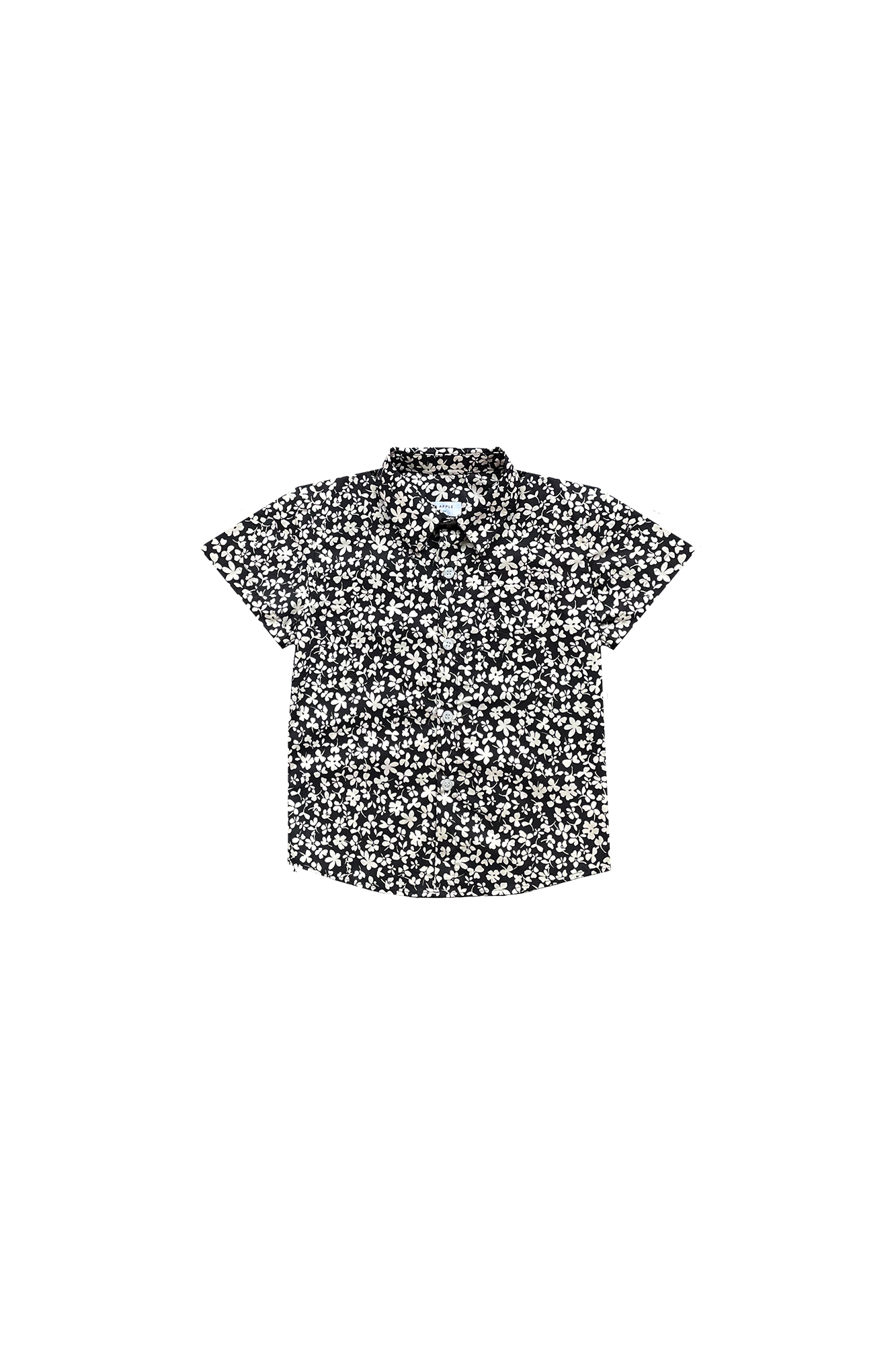 Plum Blossom Collared Shirt