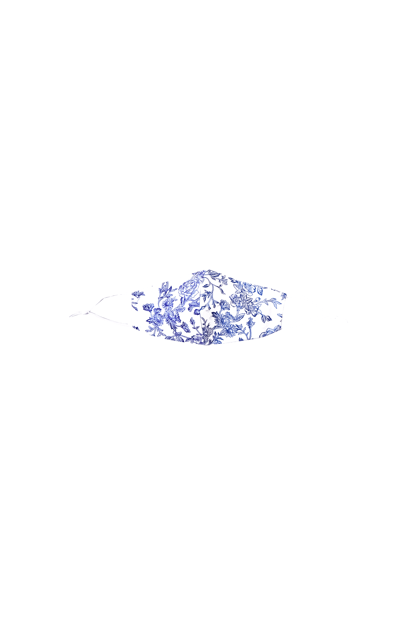 Porcelain Blue Adults Mask - Sea Apple