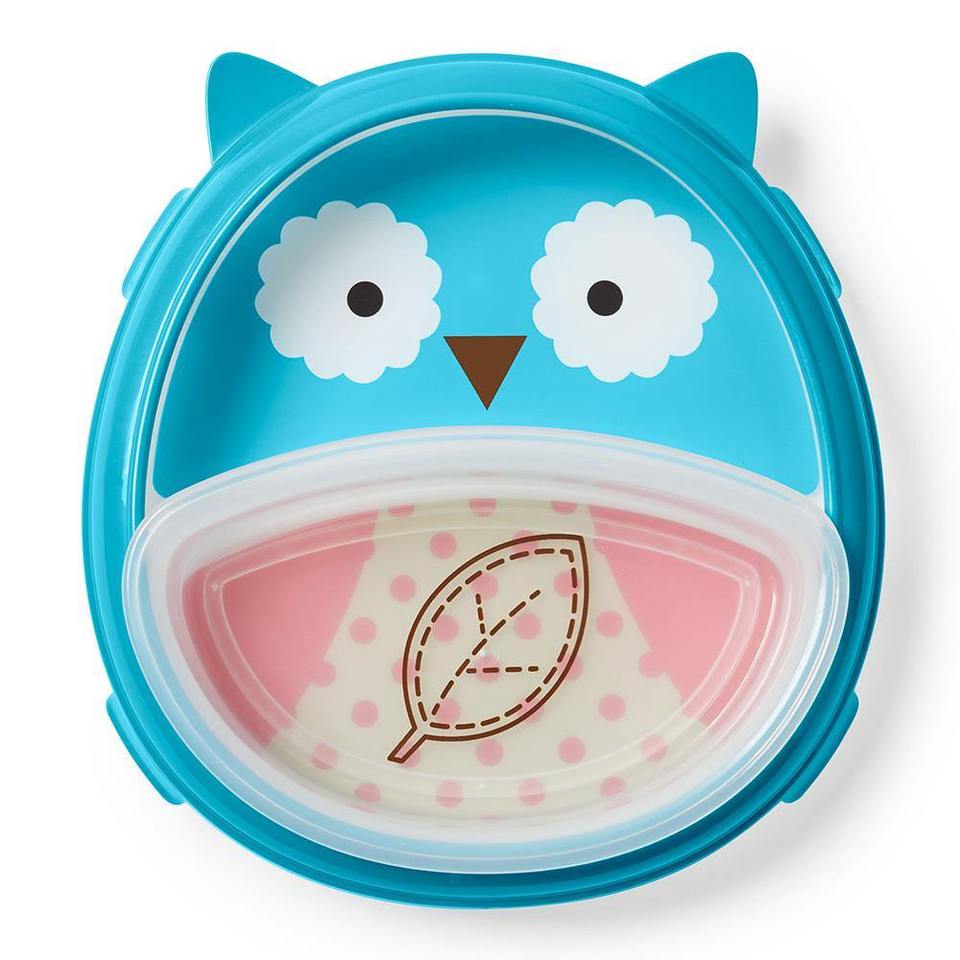 Skip Hop Zoo Smart Serve Plate & Bowl - Sea Apple