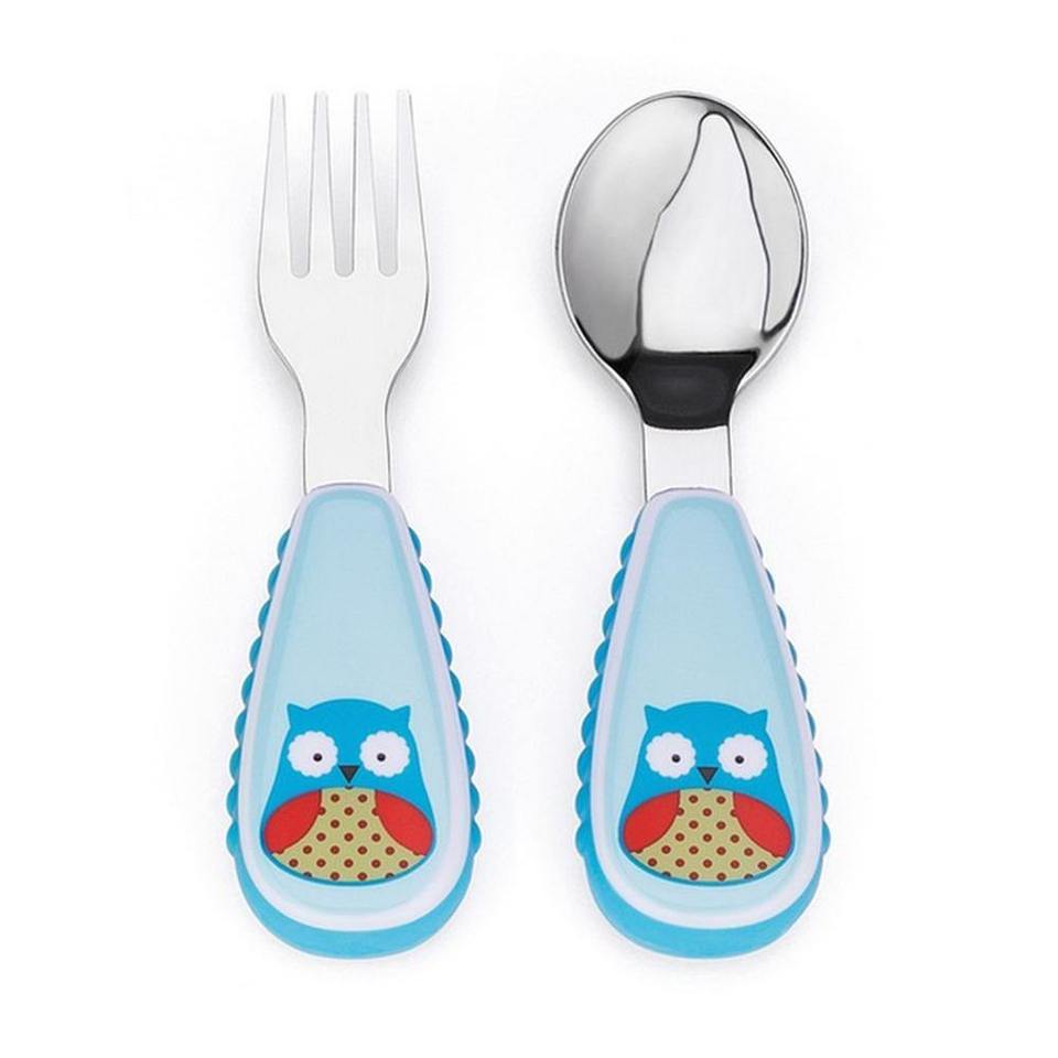 Skip Hop Zootensils Fork & Spoon - Sea Apple