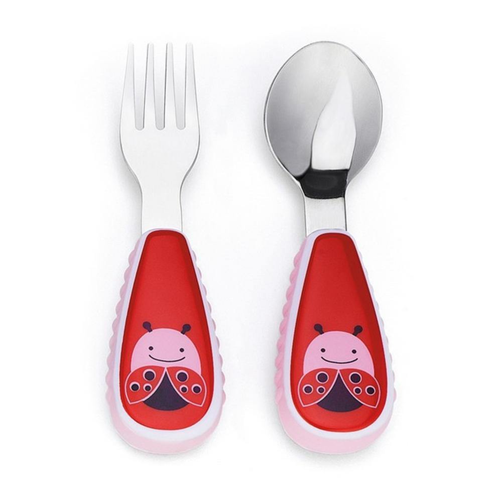 Skip Hop Zootensils Fork & Spoon - Sea Apple