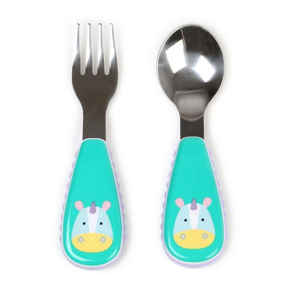 Skip Hop Zootensils Fork & Spoon - Sea Apple
