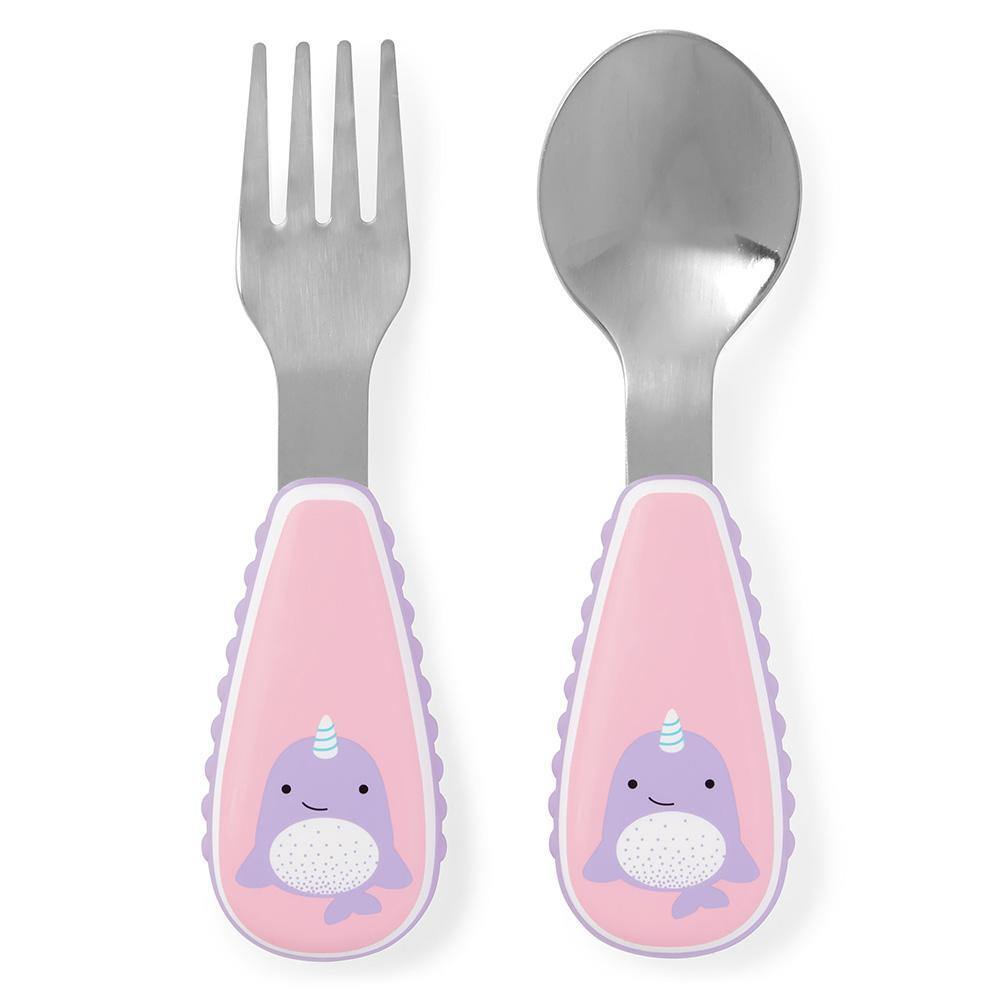 Skip Hop Zootensils Fork & Spoon - Sea Apple