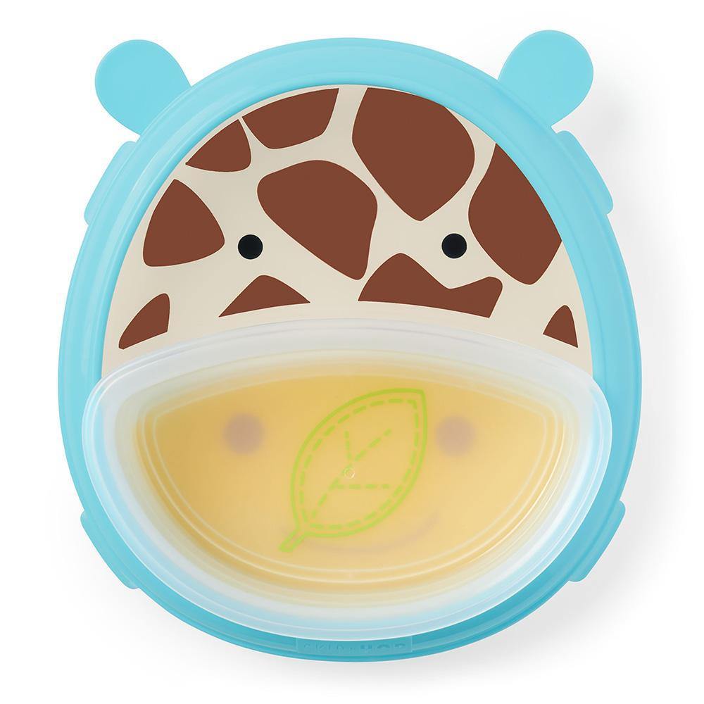 Skip Hop Zoo Smart Serve Plate & Bowl - Sea Apple