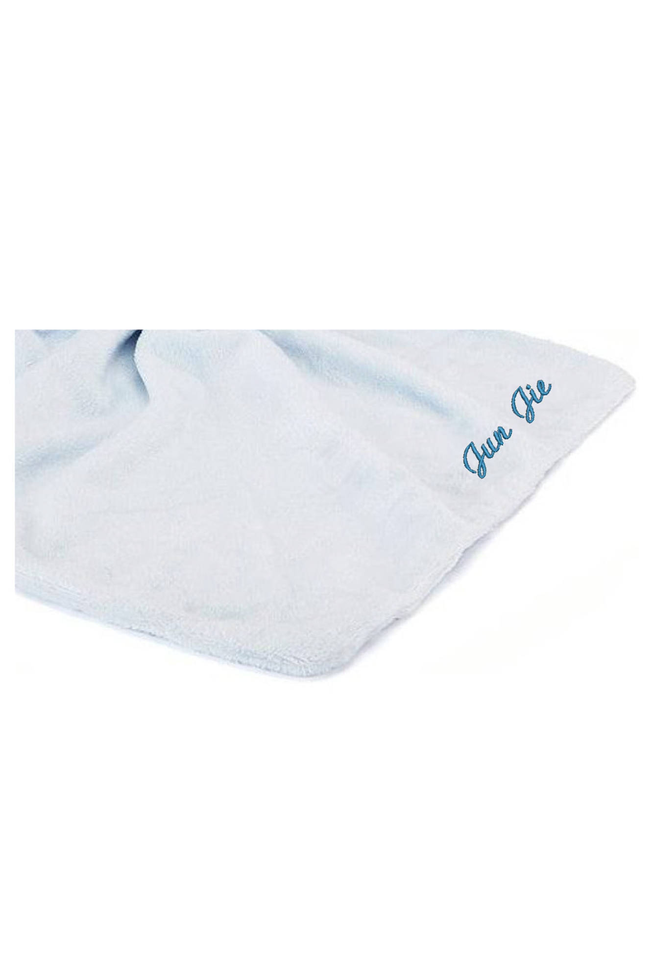 Personalisable Jellycat Bashful Blue Bunny Soother