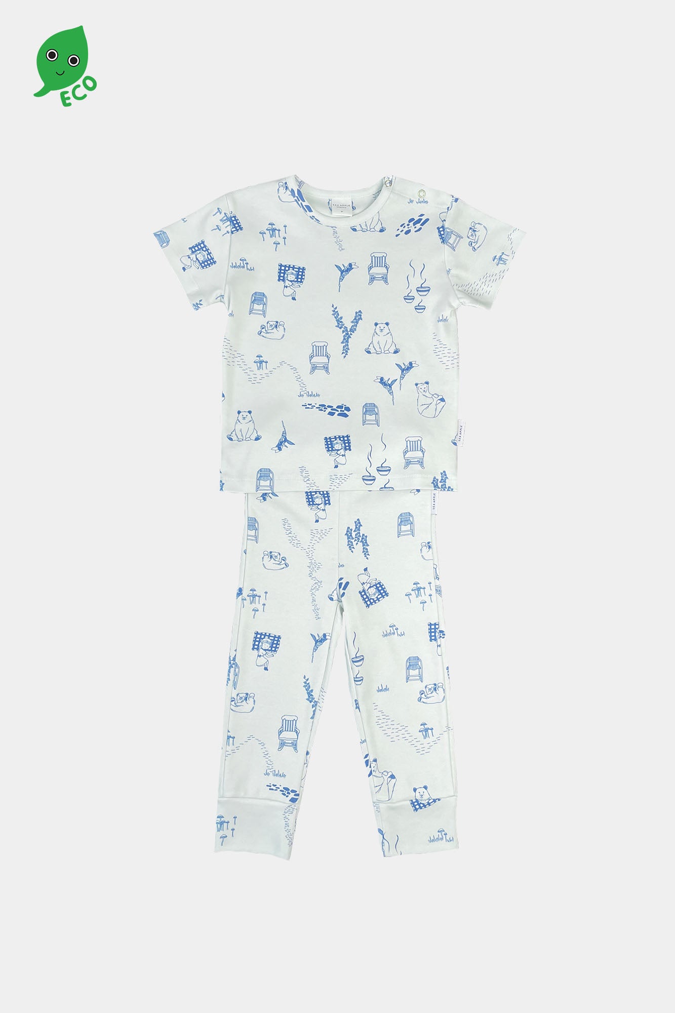 Three Bears Pyjamas Top & Pants Set