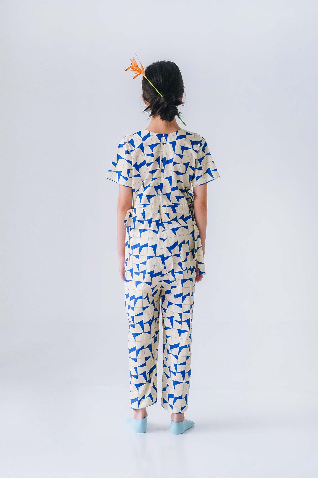 Modern Abstract Tweens Jumpsuit