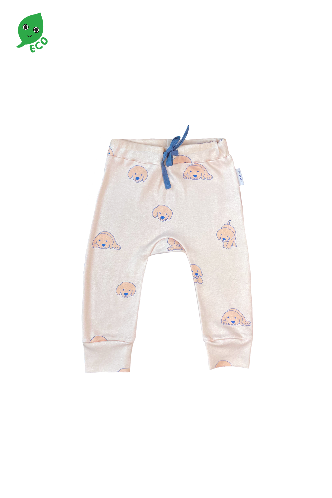 Puppy Cream Baby Leggings