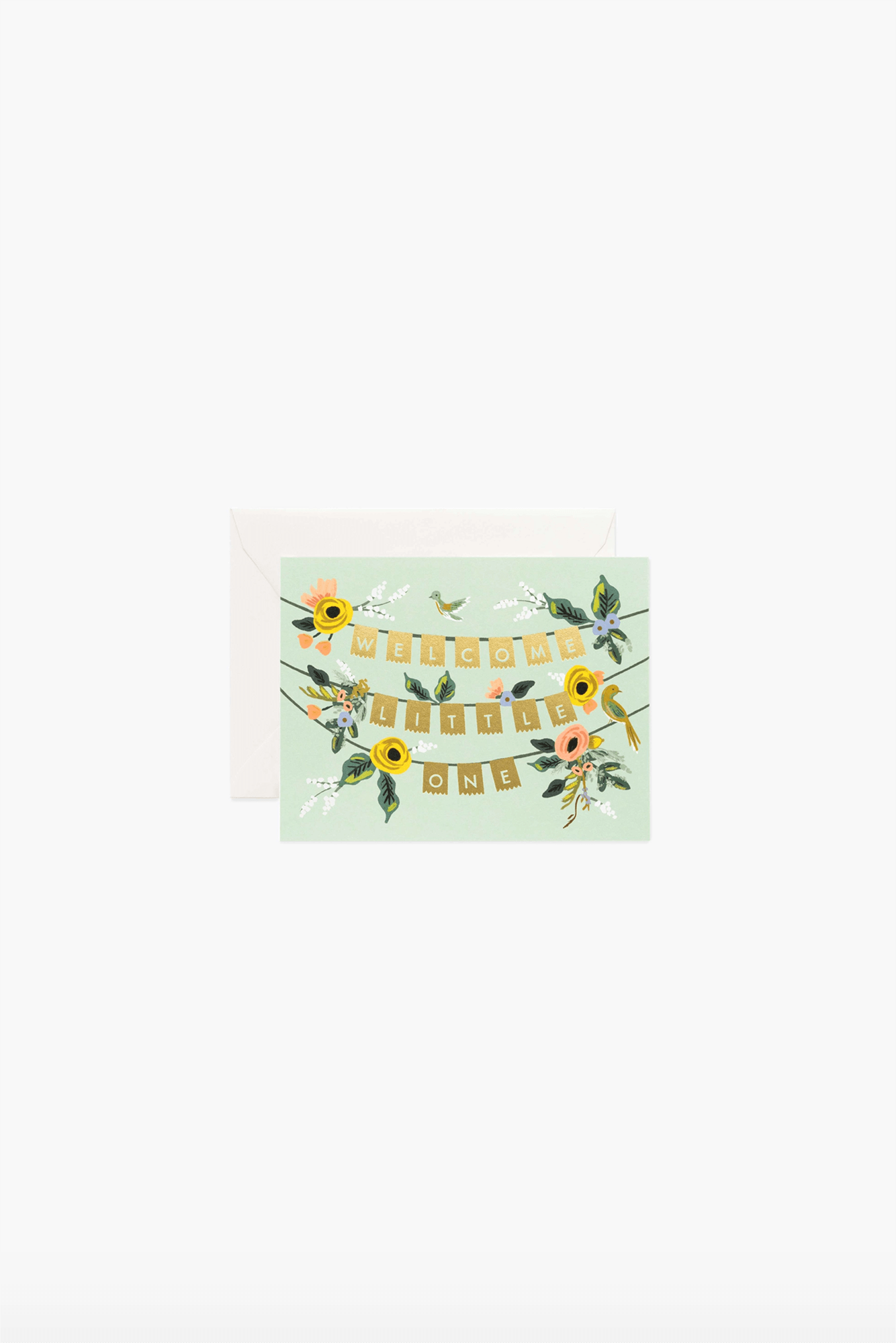 Welcome Garland Card - Sea Apple