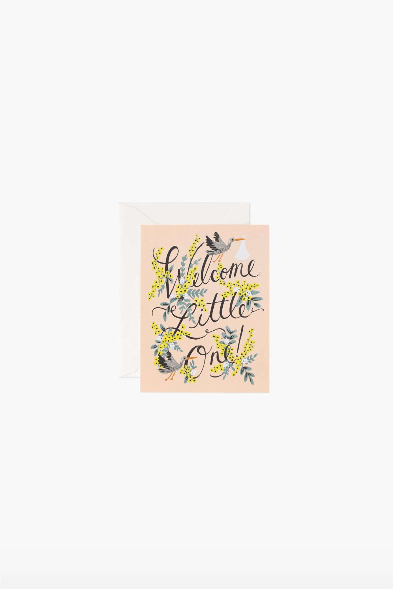 Welcome Little One Card - Sea Apple