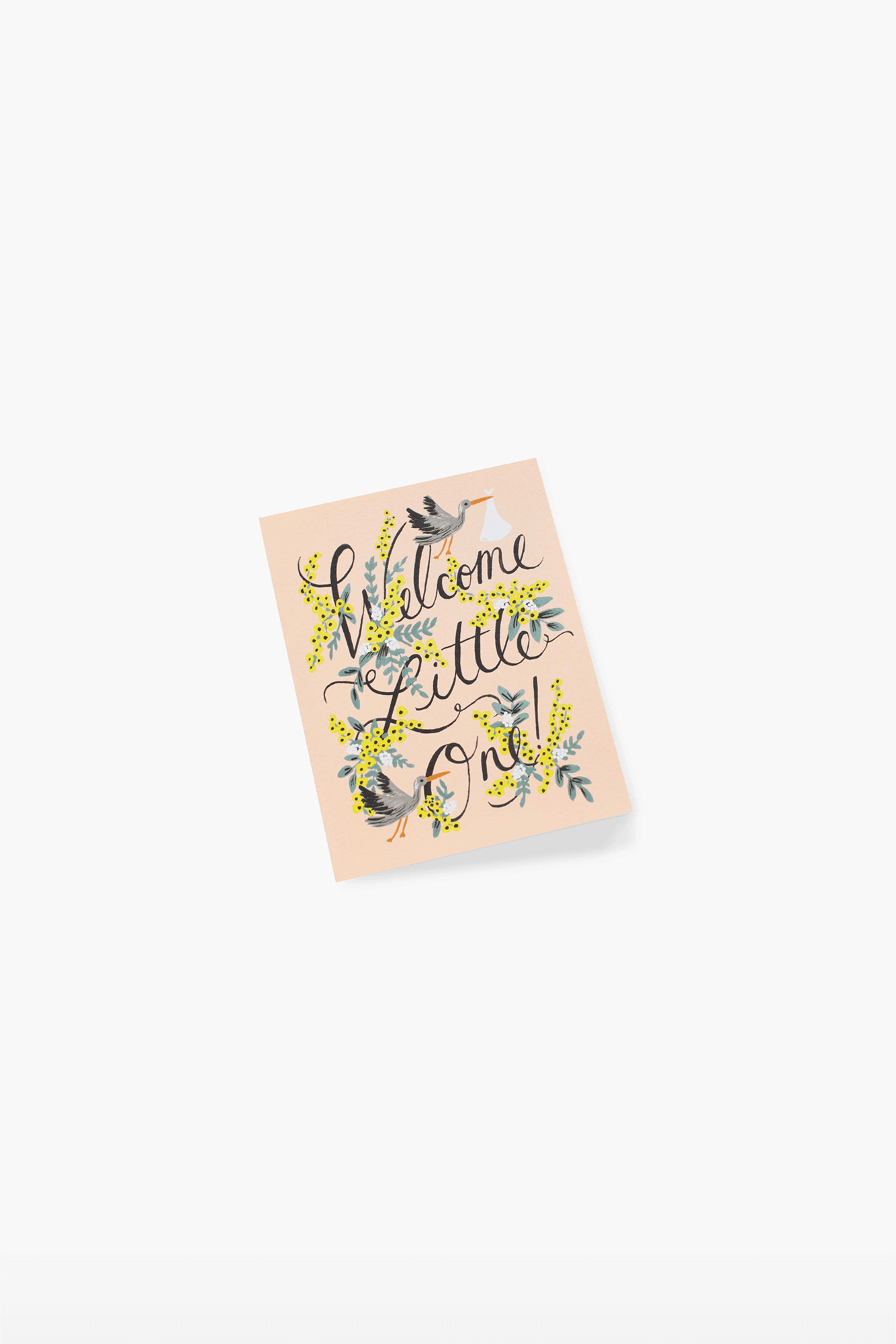 Welcome Little One Card - Sea Apple