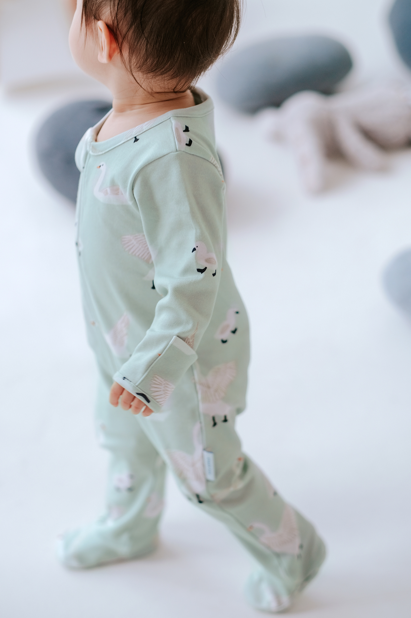 Personalisable Baby Girl Avocado Sleepsuit Gift Set