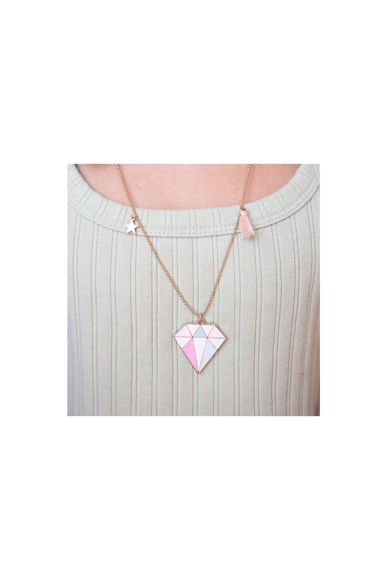 Calico Sun Carrie Necklace Gem