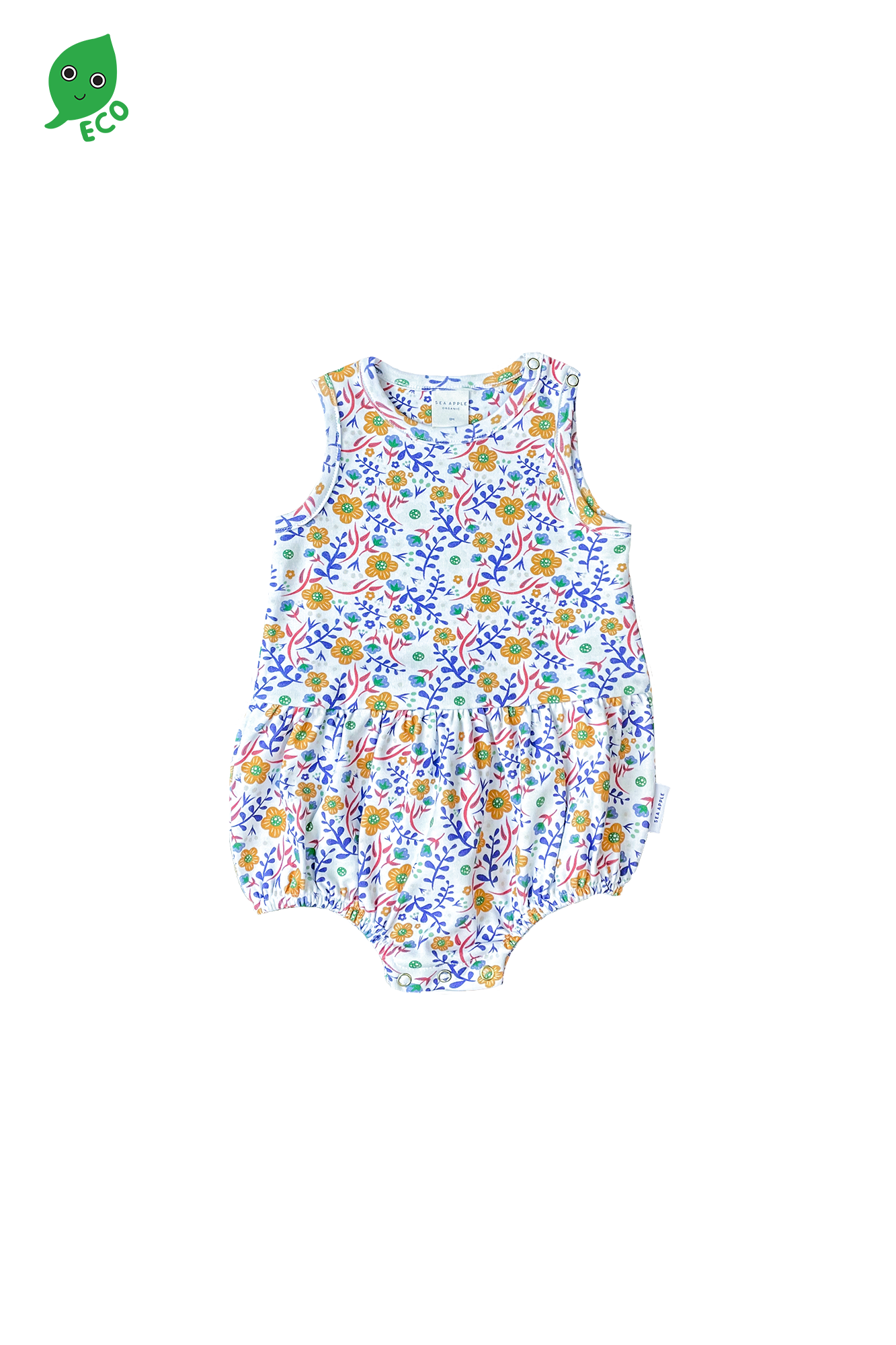 Folksy Flower Bloomers Playsuit
