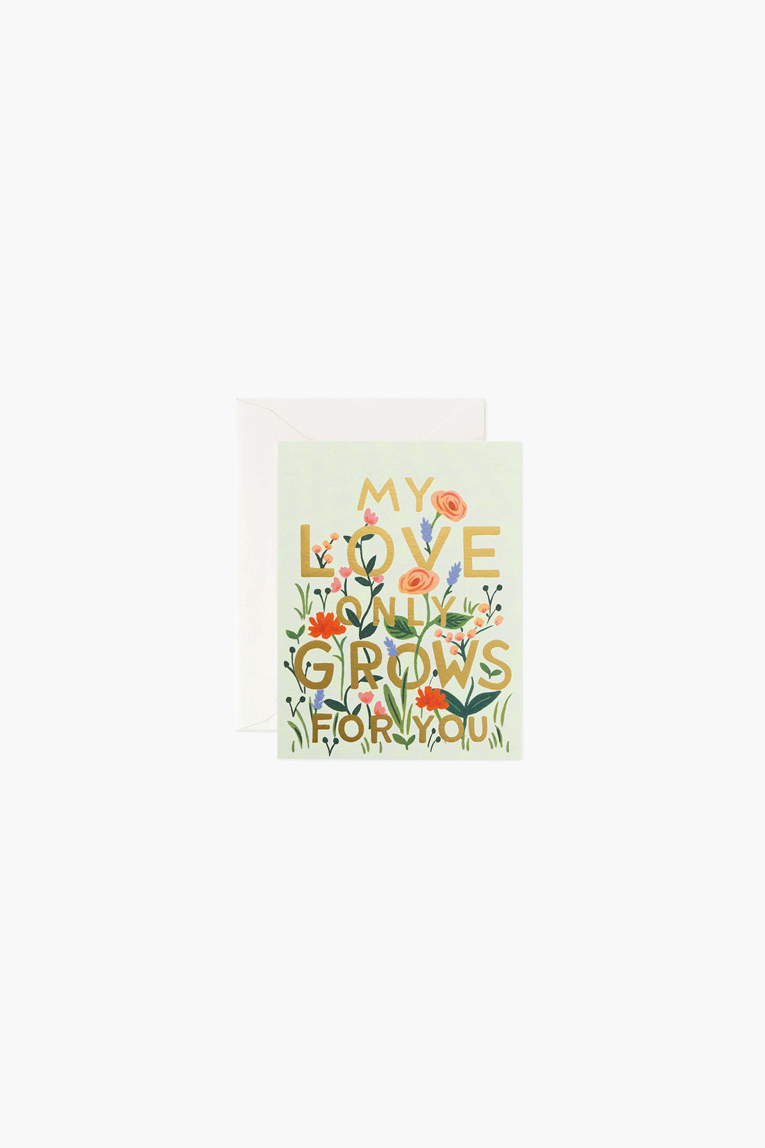 Love Grows Card - Sea Apple