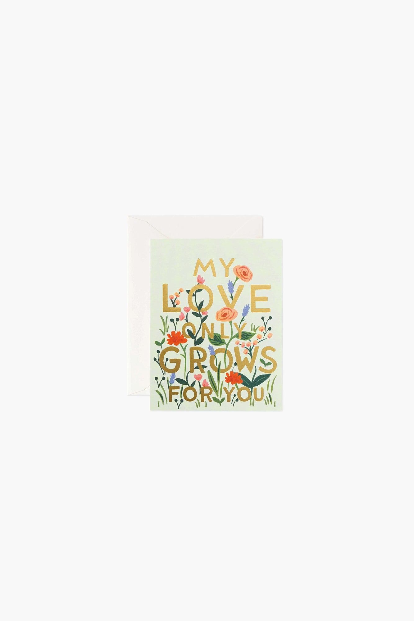 Love Grows Card - Sea Apple