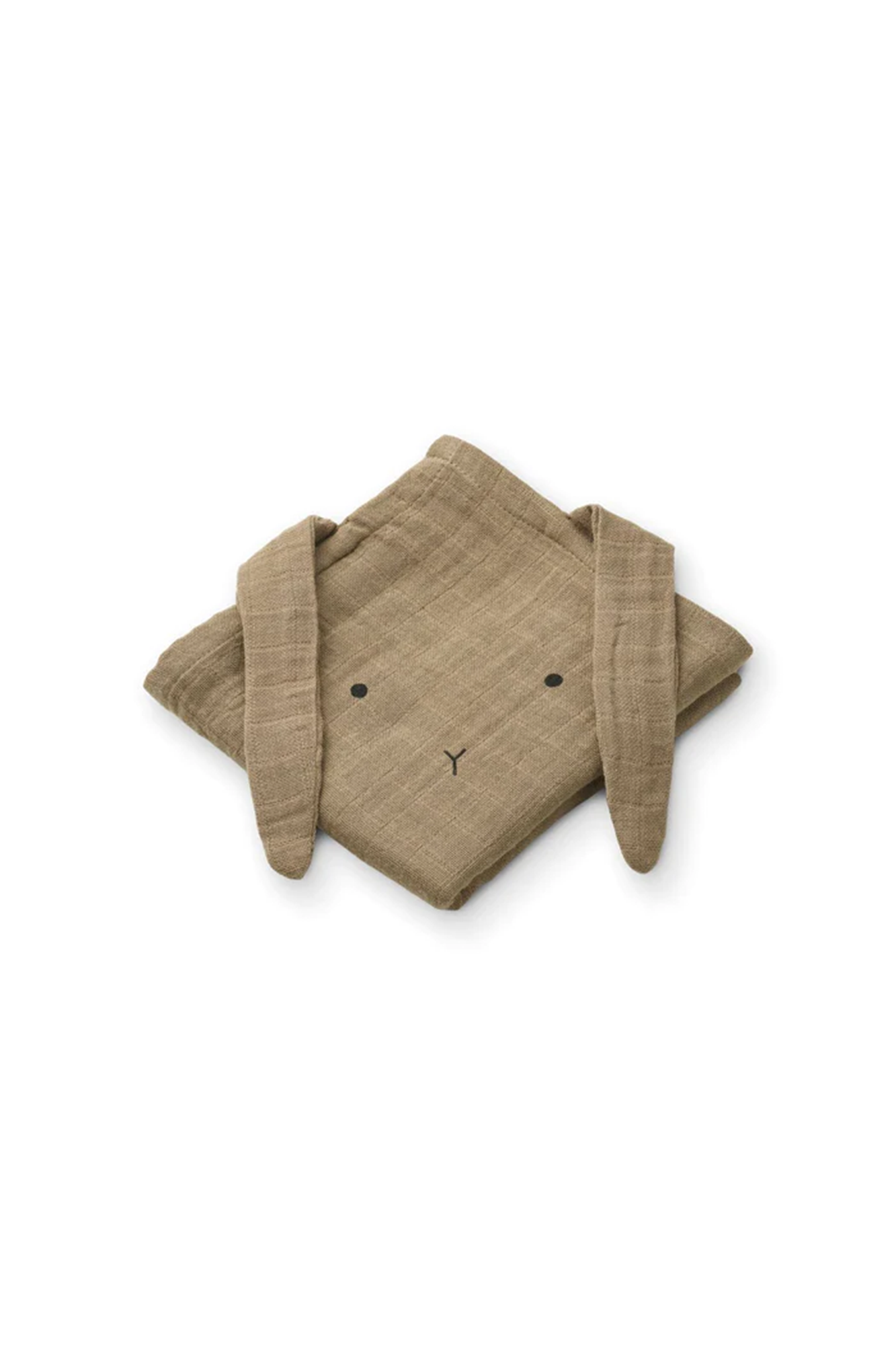 Liewood Rabbit Oat Hannah Muslin Cloth 2-pack
